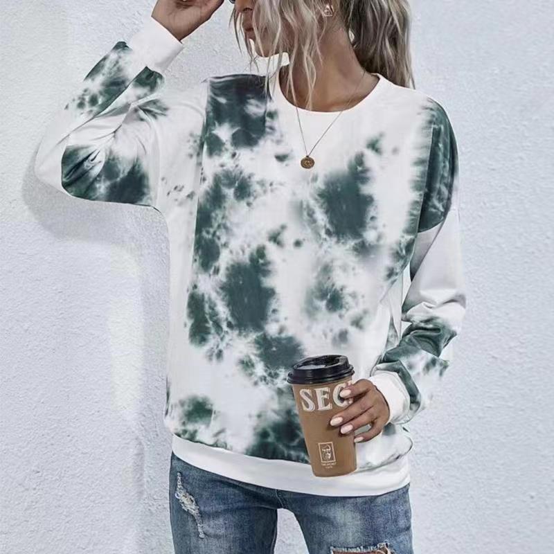 Women's Blouse Casual Gradient Color