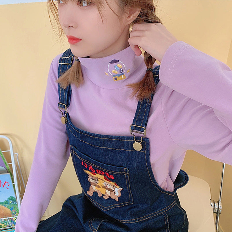 Women Warm And Velvet Long Sleeved T Shirt