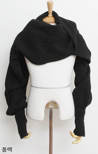 Sweater Scarf Cashmere Ladies Girl Woman