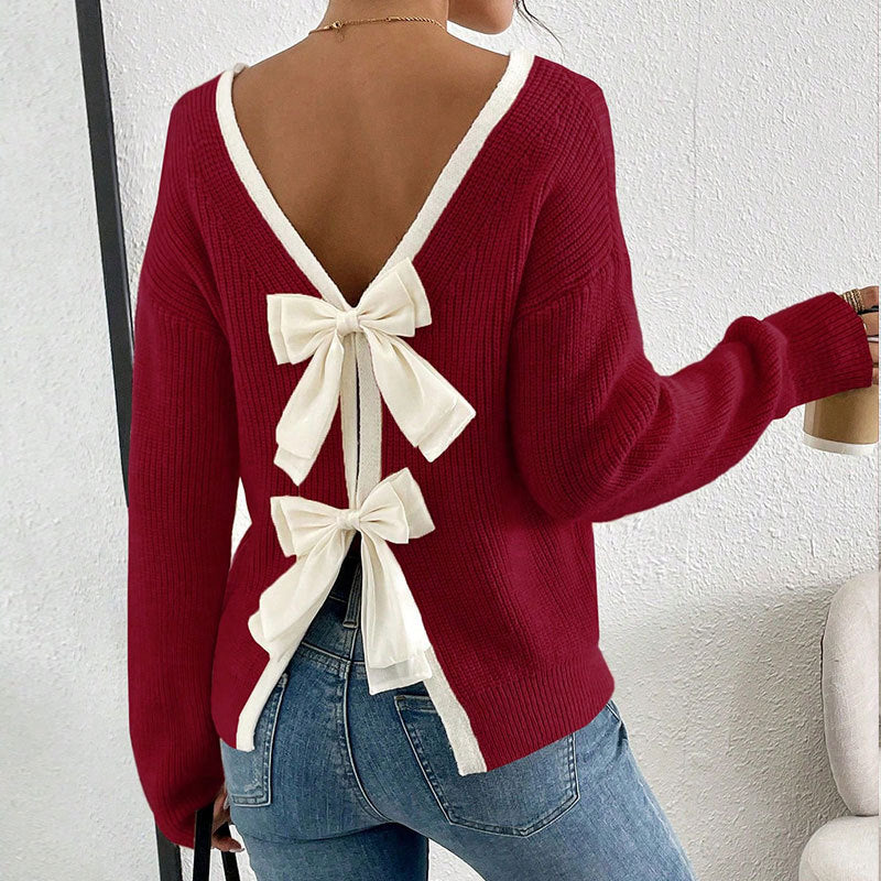 Women's Trendy Round Neck Two-Piece Illusionknit T-Shirt