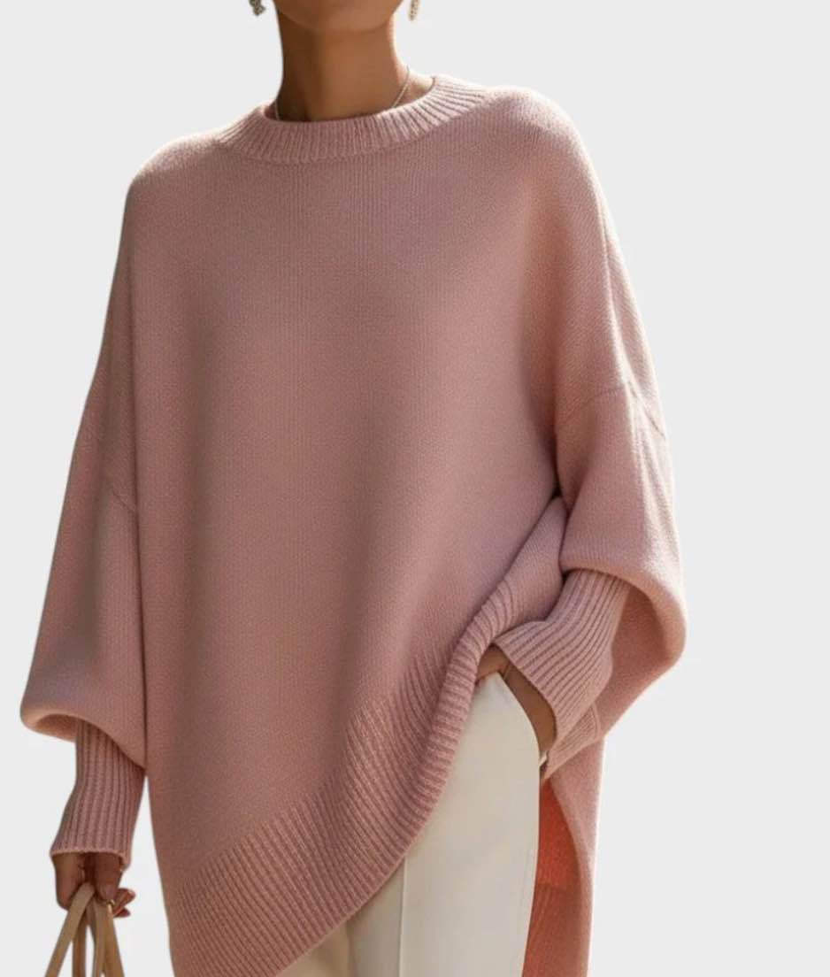 Thick Round Neck Women's Loose All-matching Sweater