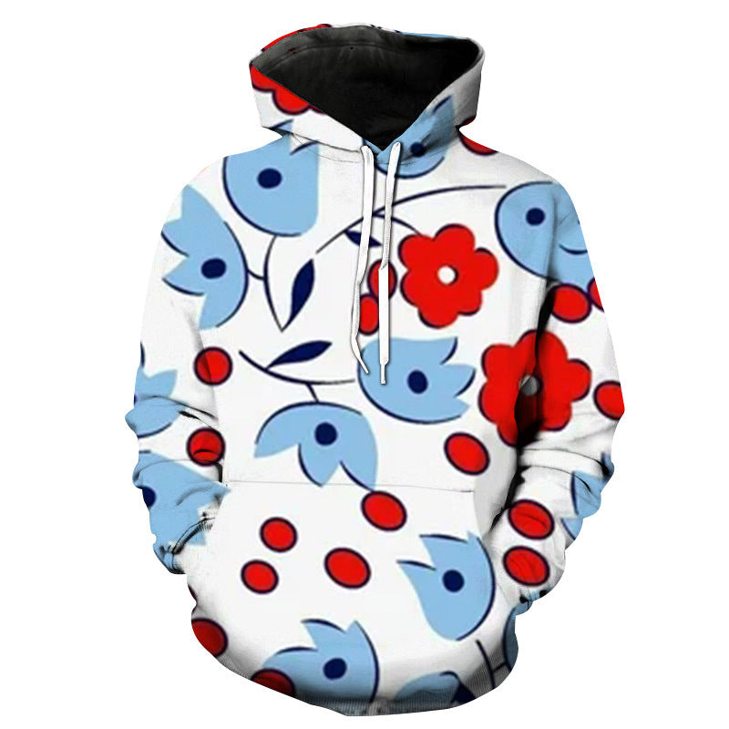 Spring And Autumn European And American Trends Landscape Art Men's Long Sleeve