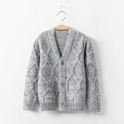 Kids baby boys cardigan coat boys autumn sweaters cotton