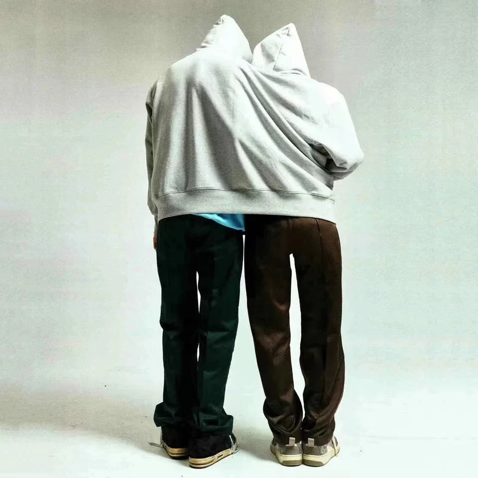 Creative Couple Solid Color Jumpsuit