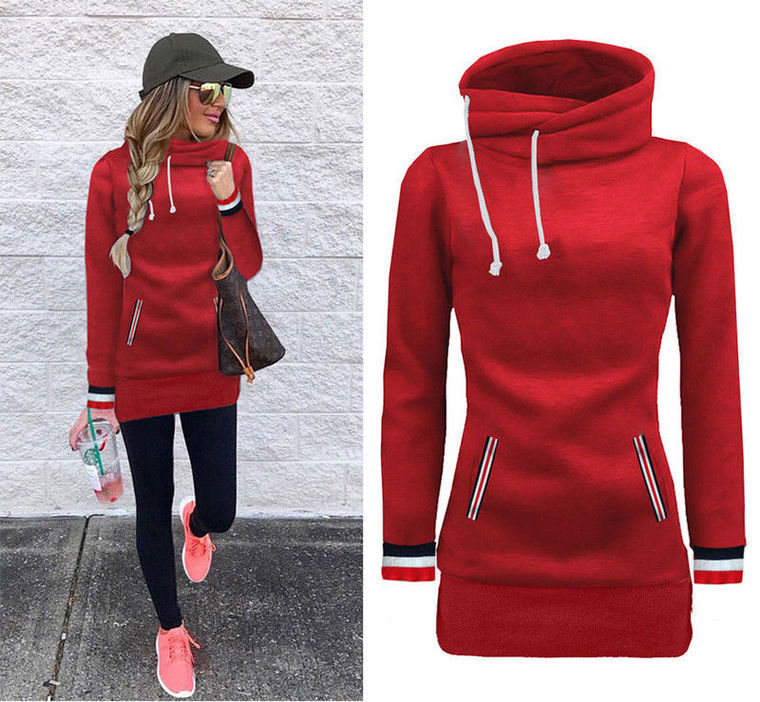 Long Sleeve Pullover Hoodie