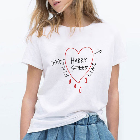 Harry Styles Fine Line Korean T Shirt Women Fashion Tops