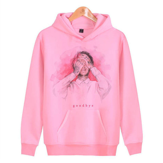 Loose Hooded Lovers Sweatshirt