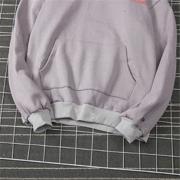 Plush sweater hoodie