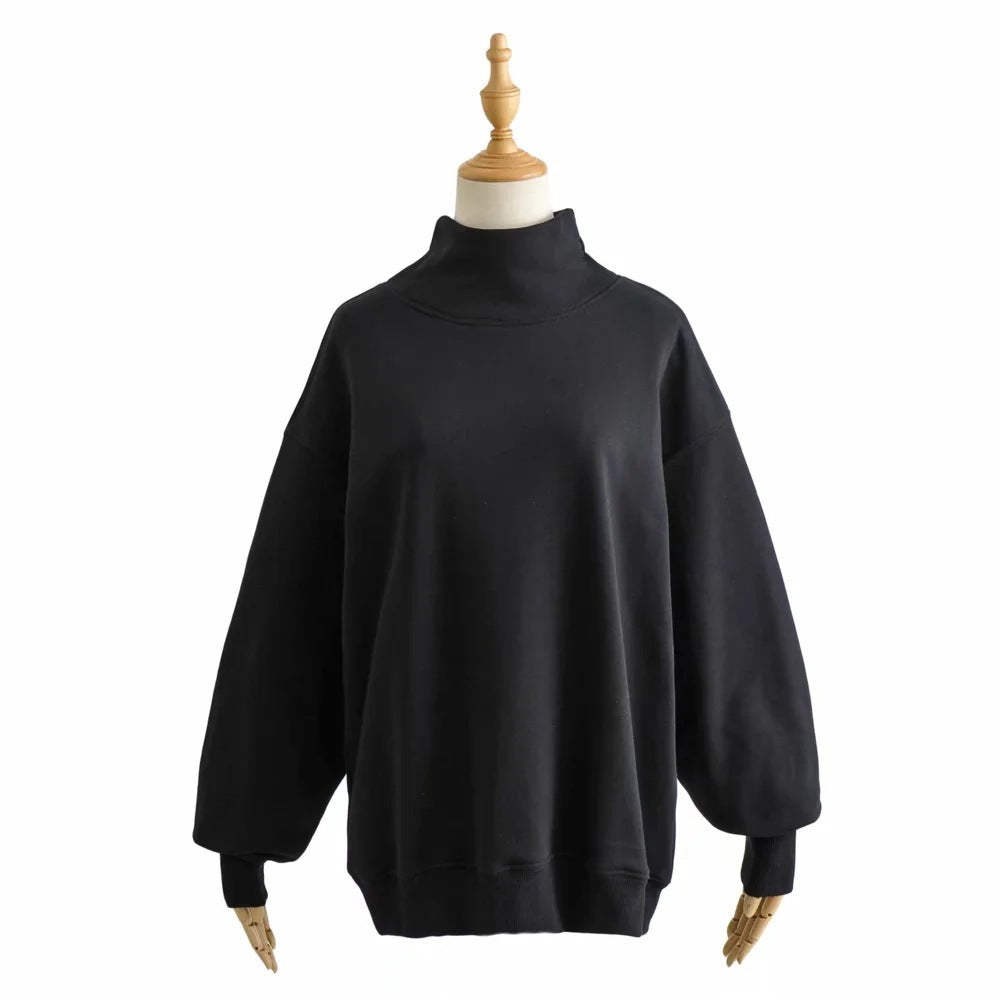 Lazy Solid Color Loose Oversized Sweater