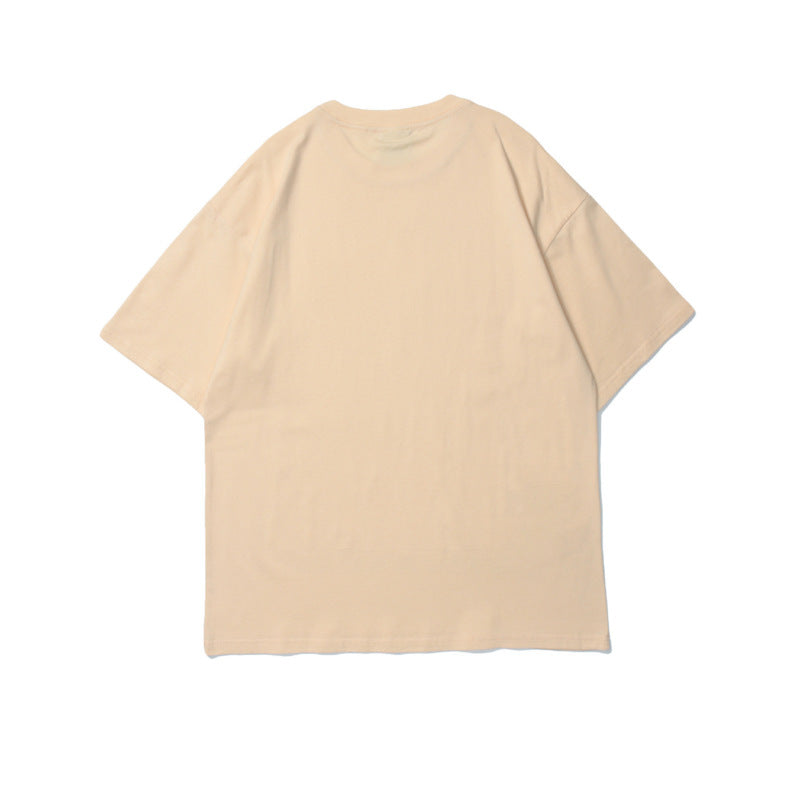 Short-Sleeved Net Red Ins European And American Printed T-Shirt Half Sleeve