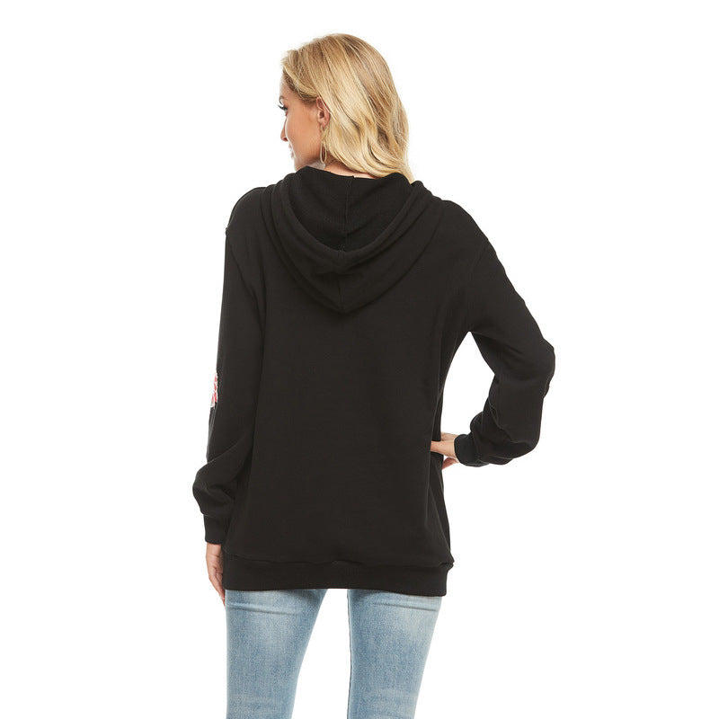 Women's Long Embroidered Sweater Coat