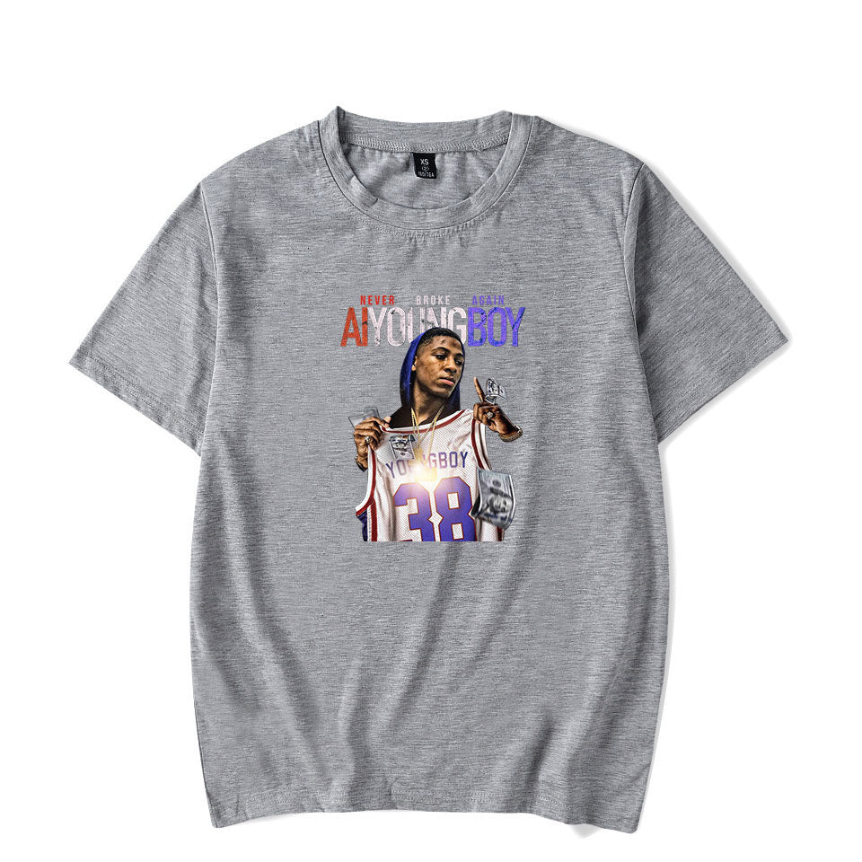 Men's and Women's Rappers Short-sleeved T-shirt