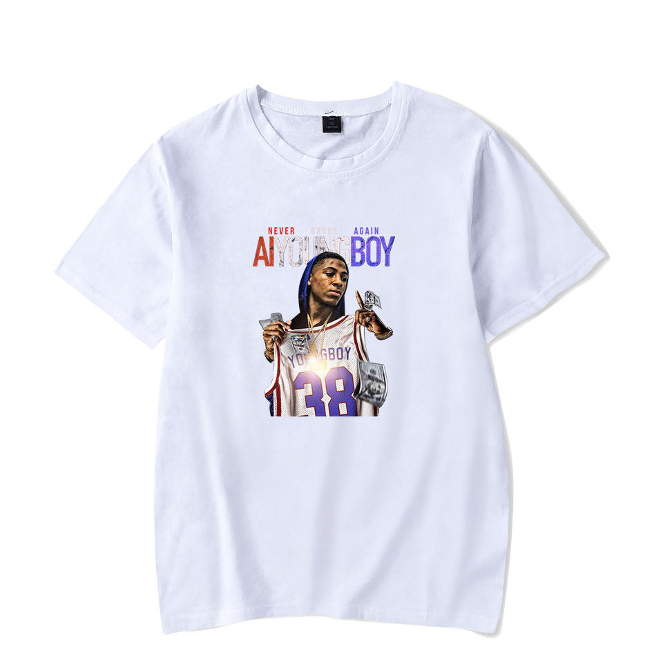 Men's and Women's Rappers Short-sleeved T-shirt