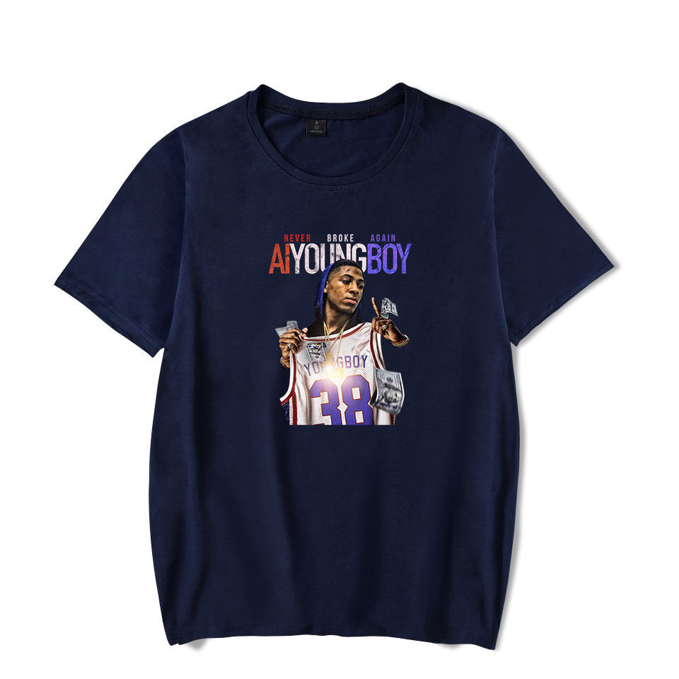 Men's and Women's Rappers Short-sleeved T-shirt