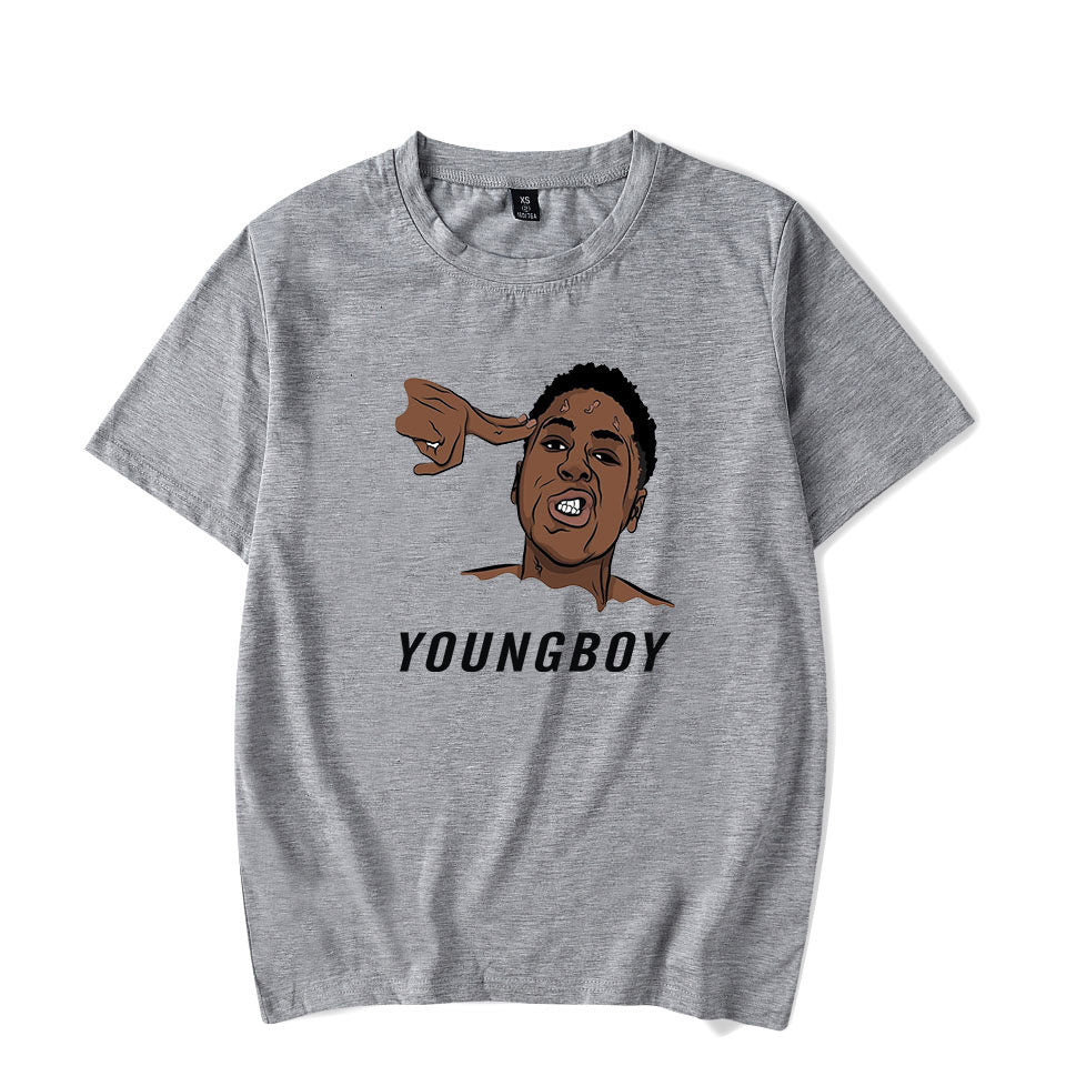 Men's and Women's Rappers Short-sleeved T-shirt