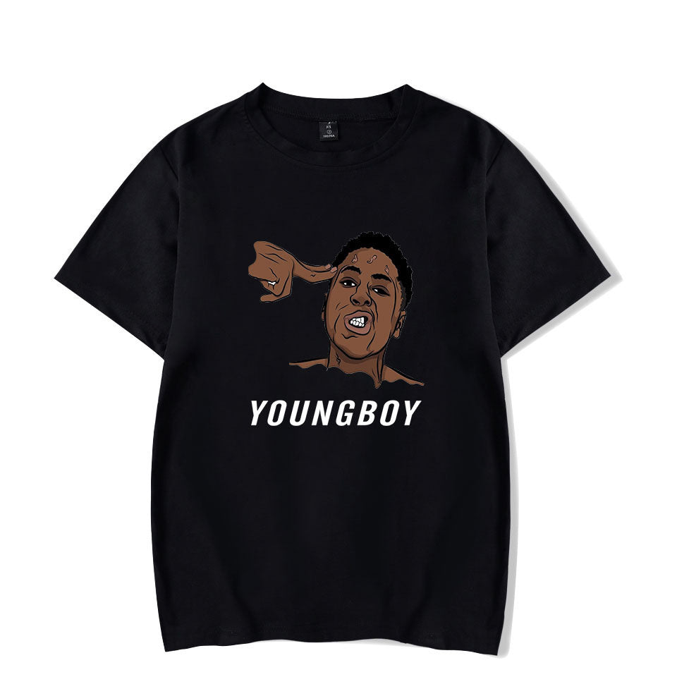 Men's and Women's Rappers Short-sleeved T-shirt