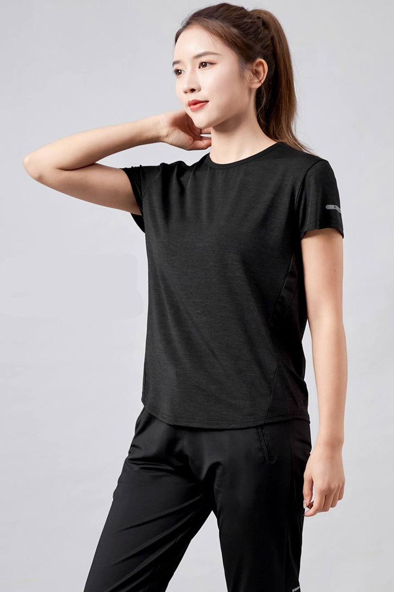 Short Sleeve Loose Workout Clothes T-shirt