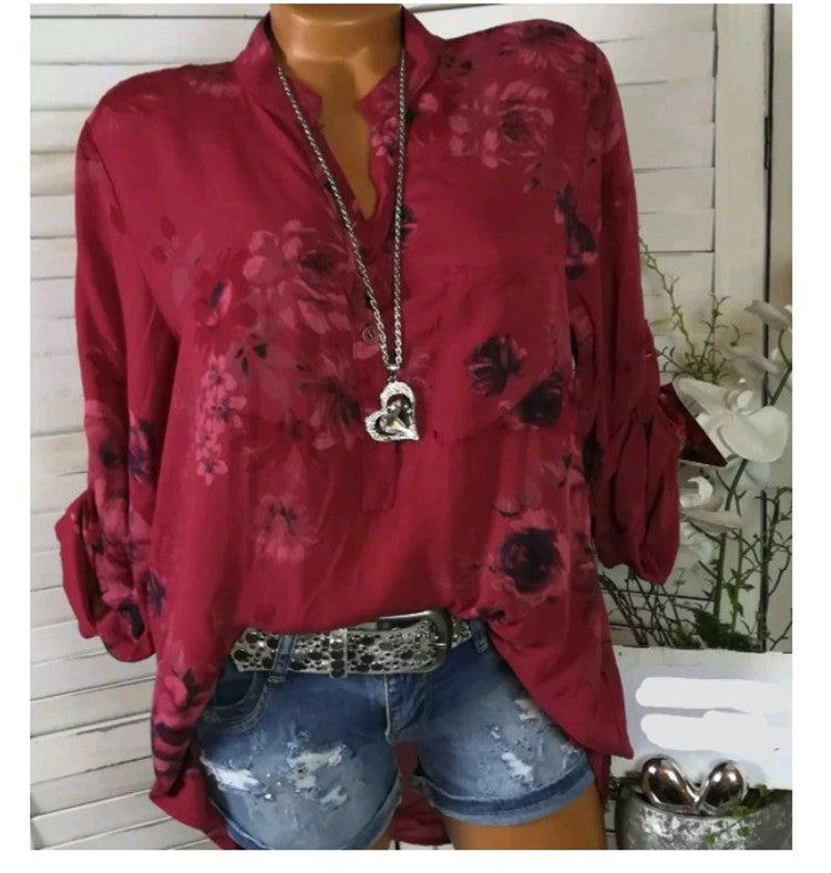 5XL Plus Size Summer Tops Women Blouses