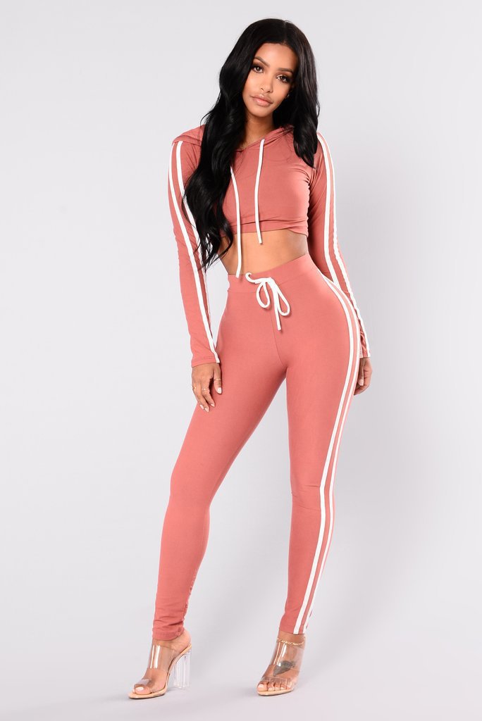 Women Ladies Tracksuit Crop Top Hoodies