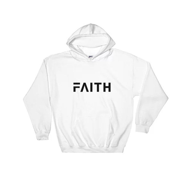 Faith Letter Print Women Hoodies