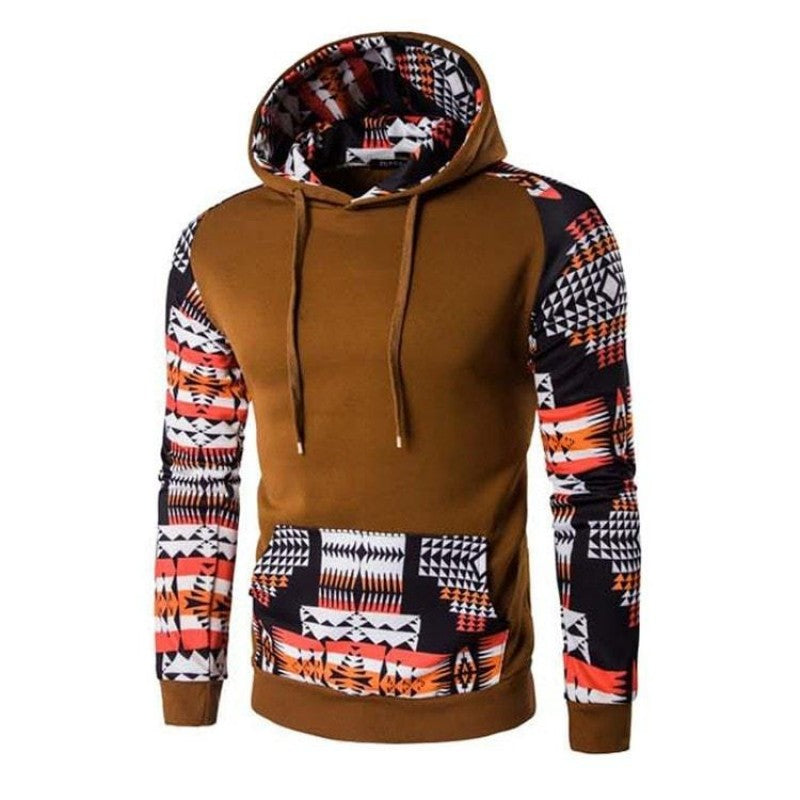 Men's Aztec Pattern Hoodies