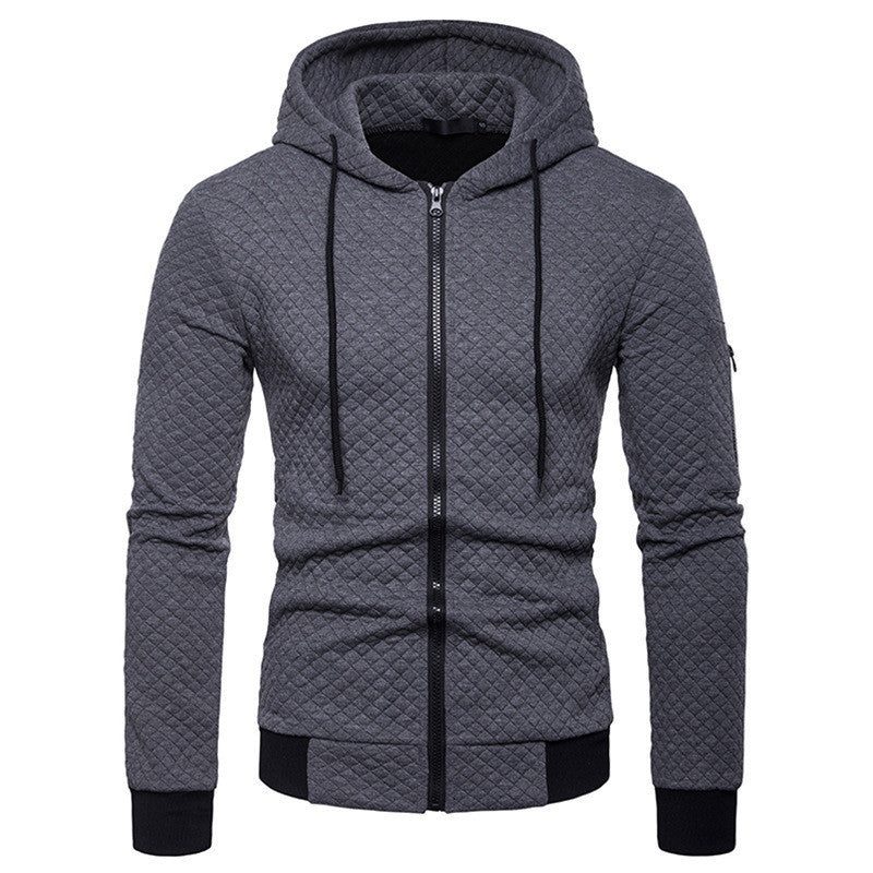 Men's Hooded Sweatshirt Jacket