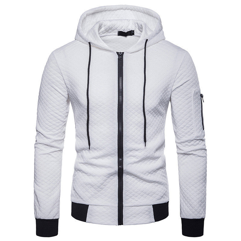 Men's Hooded Sweatshirt Jacket