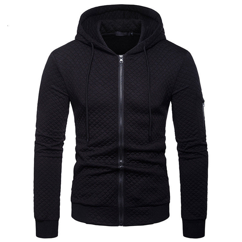 Men's Hooded Sweatshirt Jacket