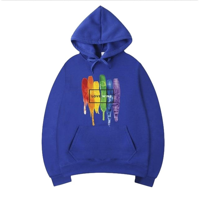 Men's Pride Lgbt Cotton Fleece Hoodies Sweatshirts