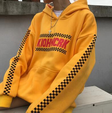 KIO CHECKER HOODIE