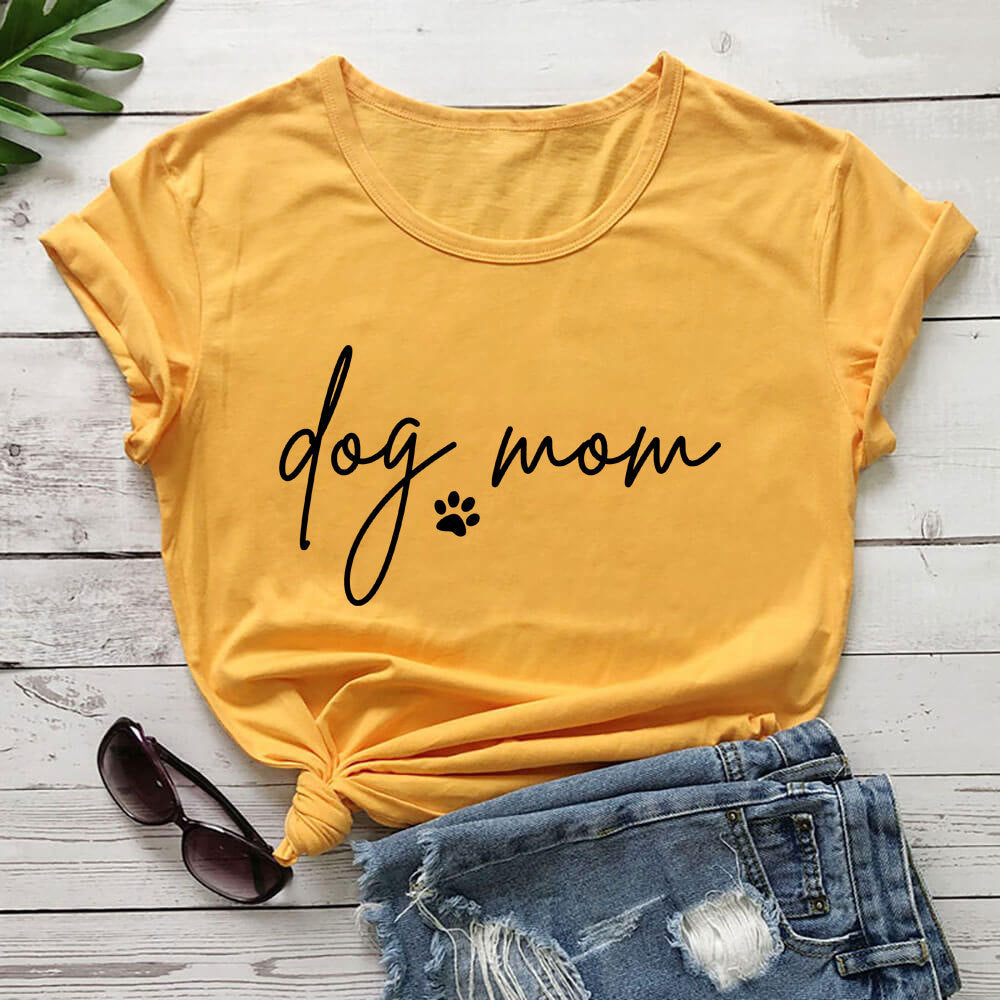 Mother's Day Round Neck Short Sleeve T-Shirt