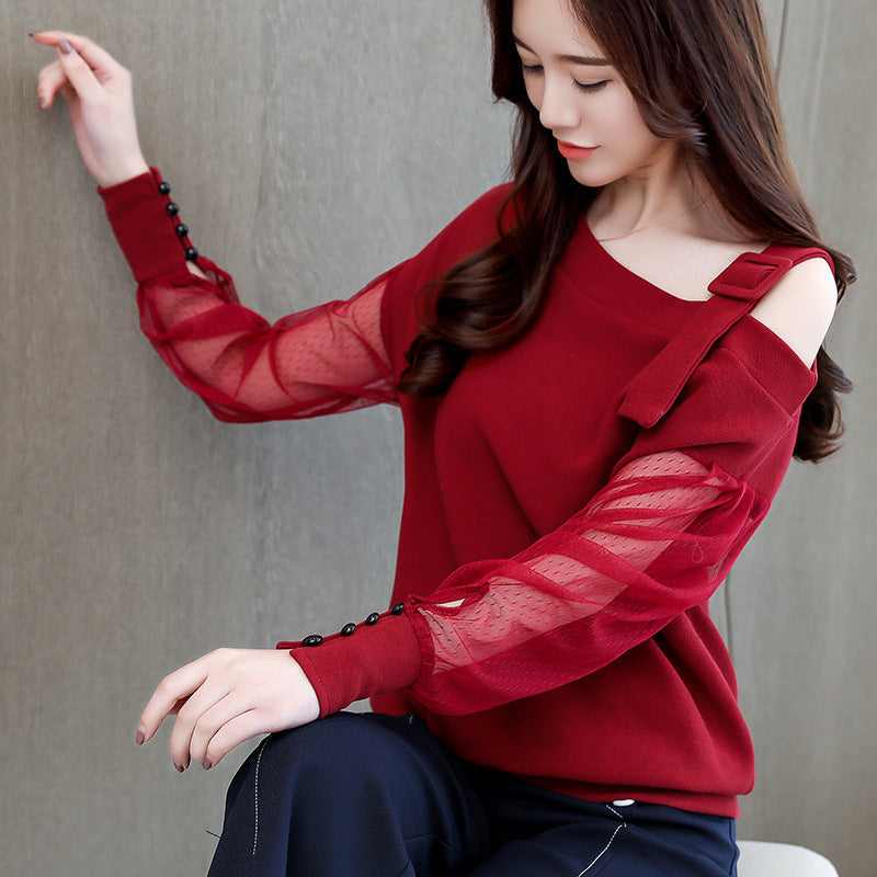 Autumn long sleeve shirt women fashion woman blouses