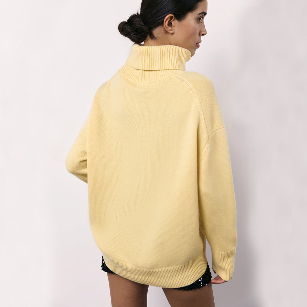 Winter Turtleneck Sweater Fashion Personality Long Sleeve Knitted