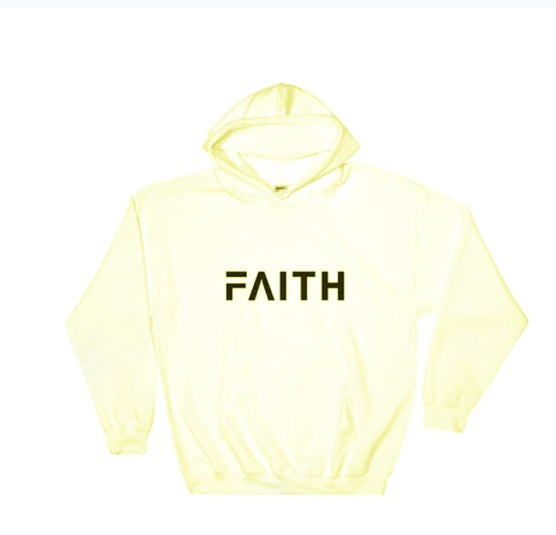 Faith Letter Print Women Hoodies