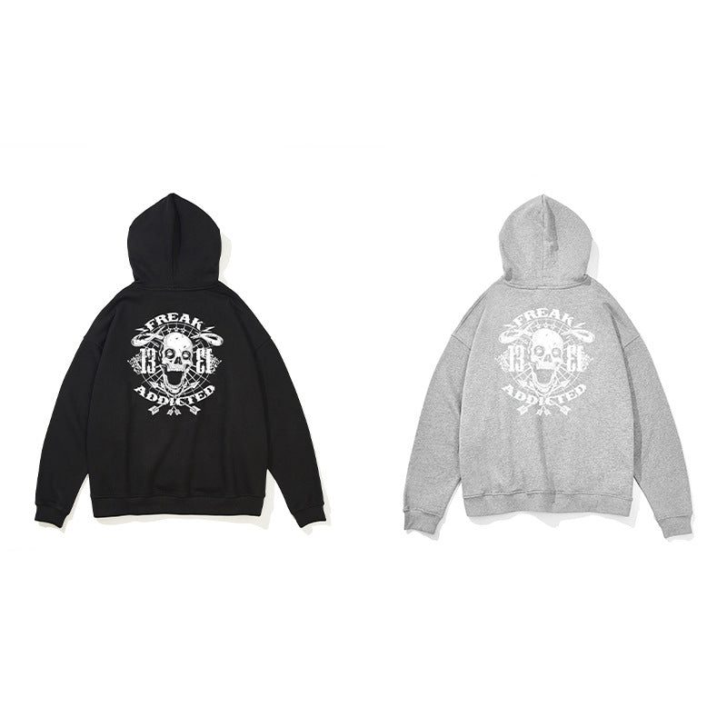 Hoodie Skeleton Couple Pullover And Hoodie