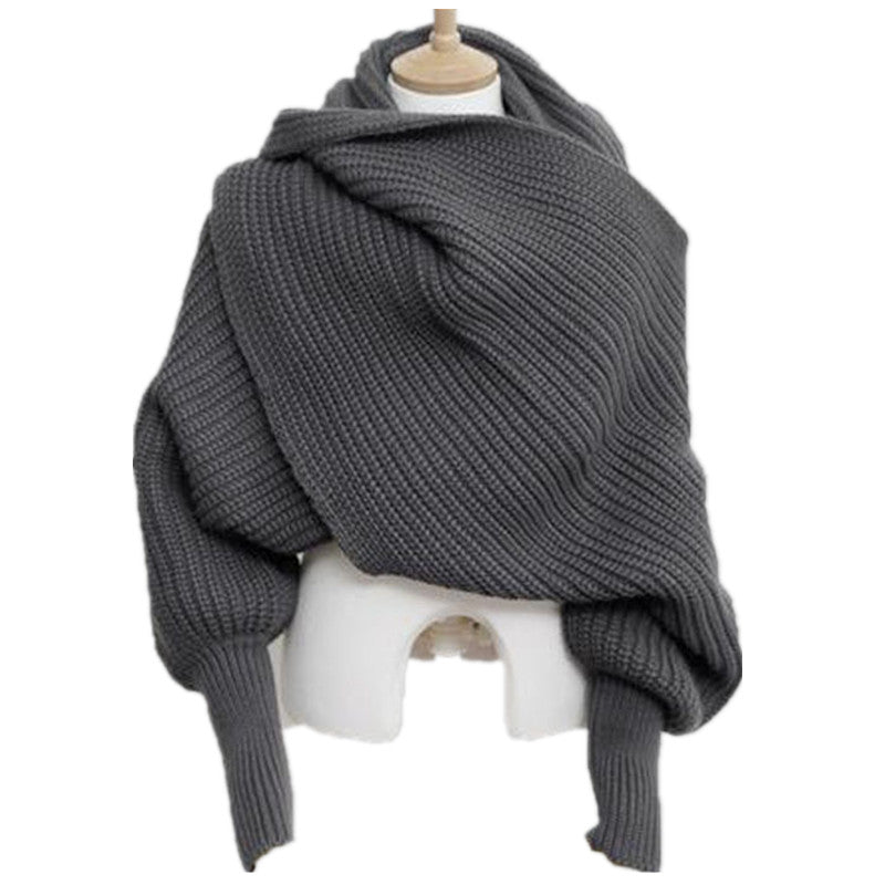 Sweater Scarf Cashmere Ladies Girl Woman