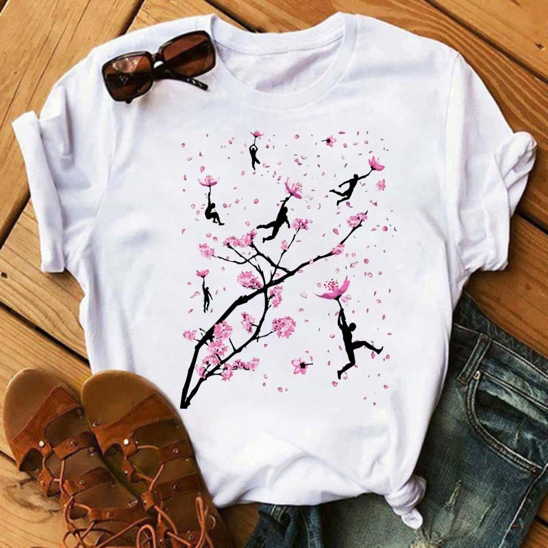 Summer New Printed Short-sleeved T-shirt