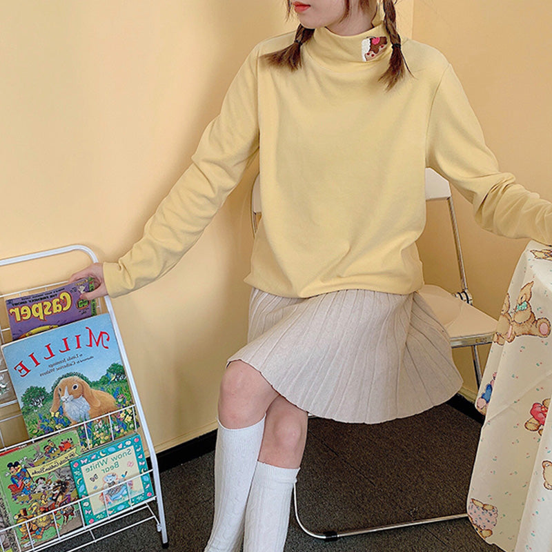 Women Warm And Velvet Long Sleeved T Shirt