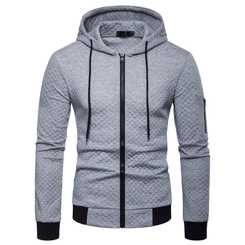 Men's Hooded Sweatshirt Jacket