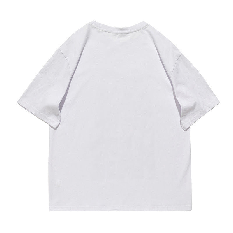 Letter Print Short-sleeved T-shirt