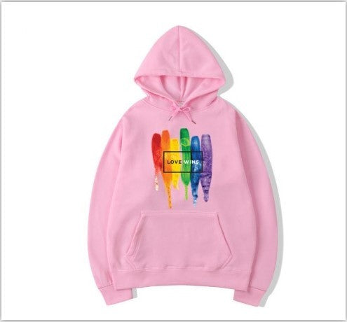 Men's Pride Lgbt Cotton Fleece Hoodies Sweatshirts