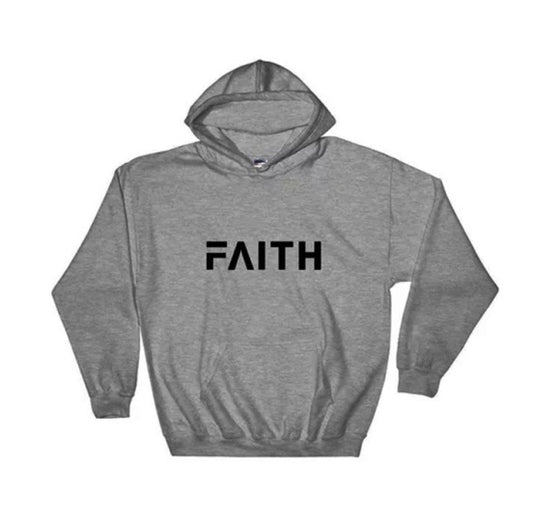 Faith Letter Print Women Hoodies