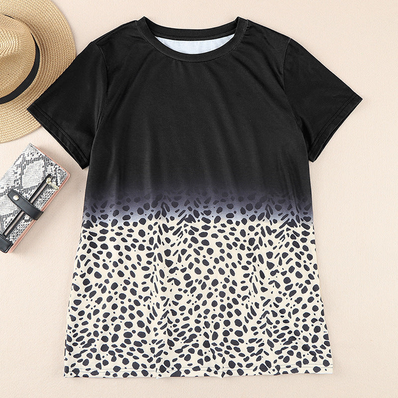 Fashionable Versatile Short Sleeve Pullover Women