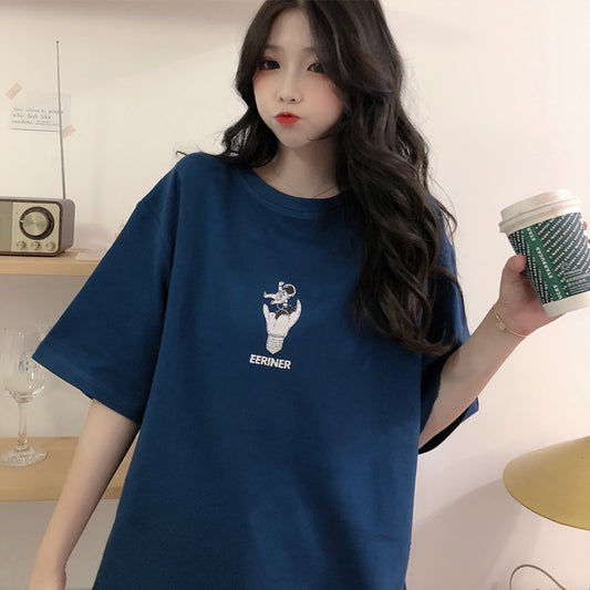 Short-sleeved T-shirt Women Foreign Style