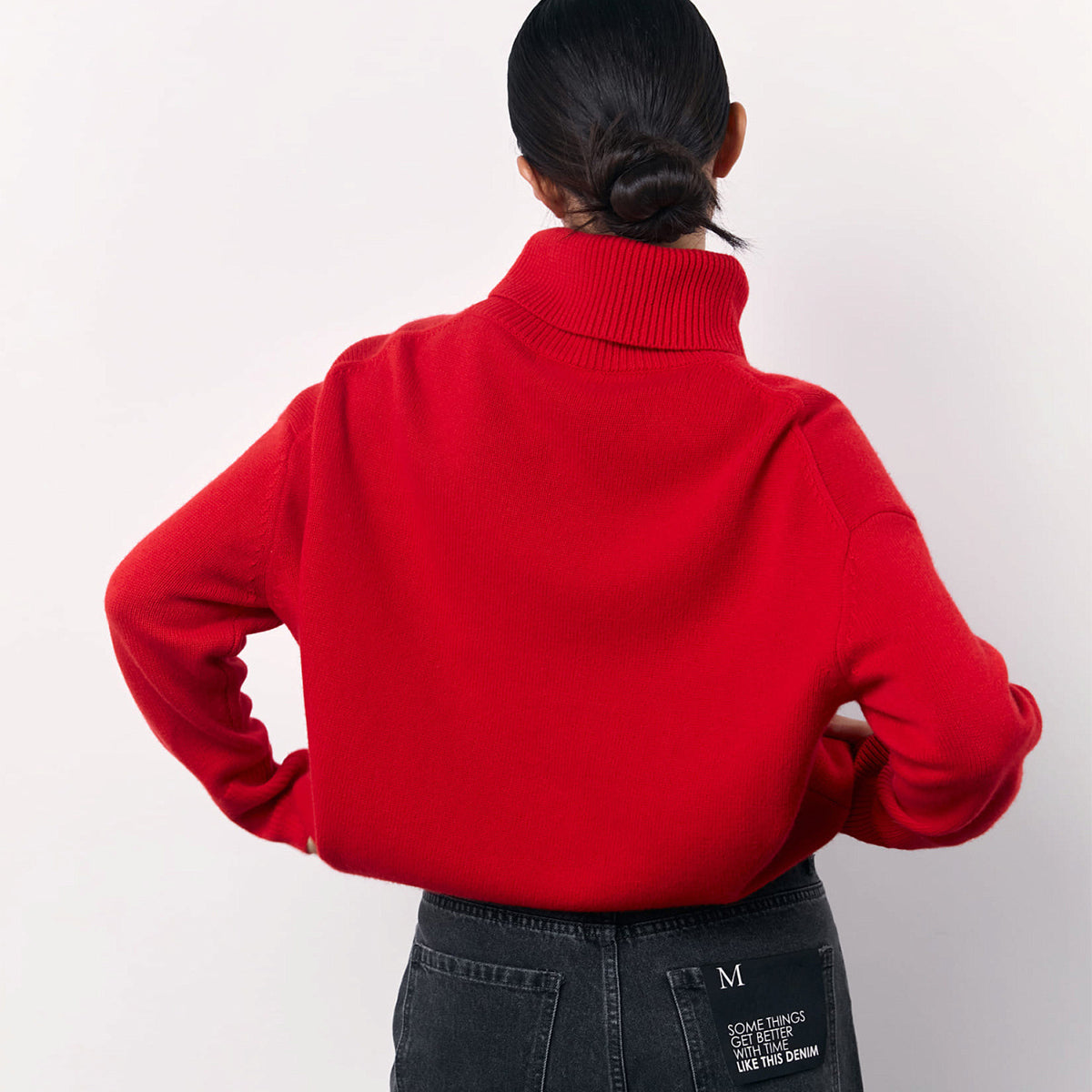 Winter Turtleneck Sweater Fashion Personality Long Sleeve Knitted