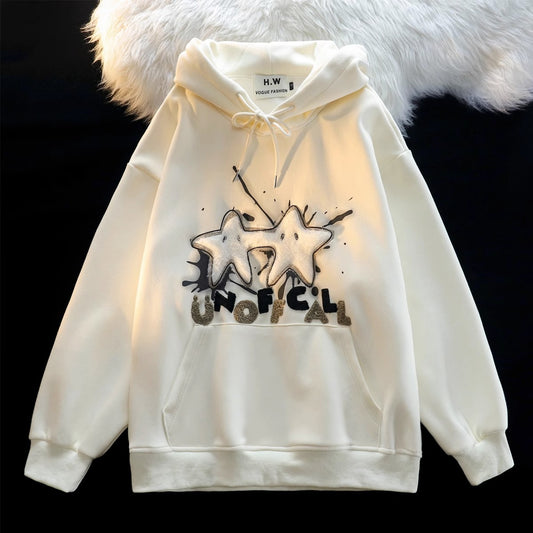 American Street Flocking XINGX Hooded Sweater For Women