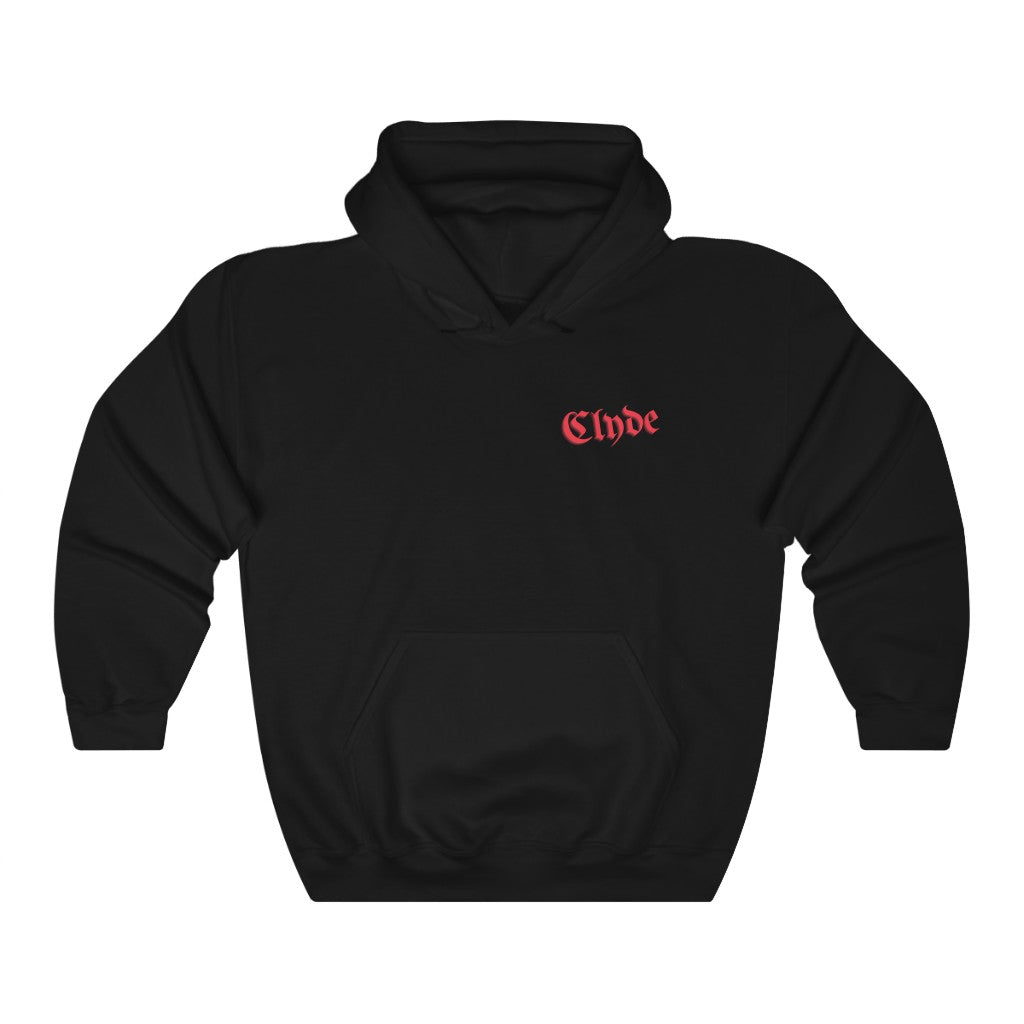 Clyde Pistol Black Long Sleeve Hoodie