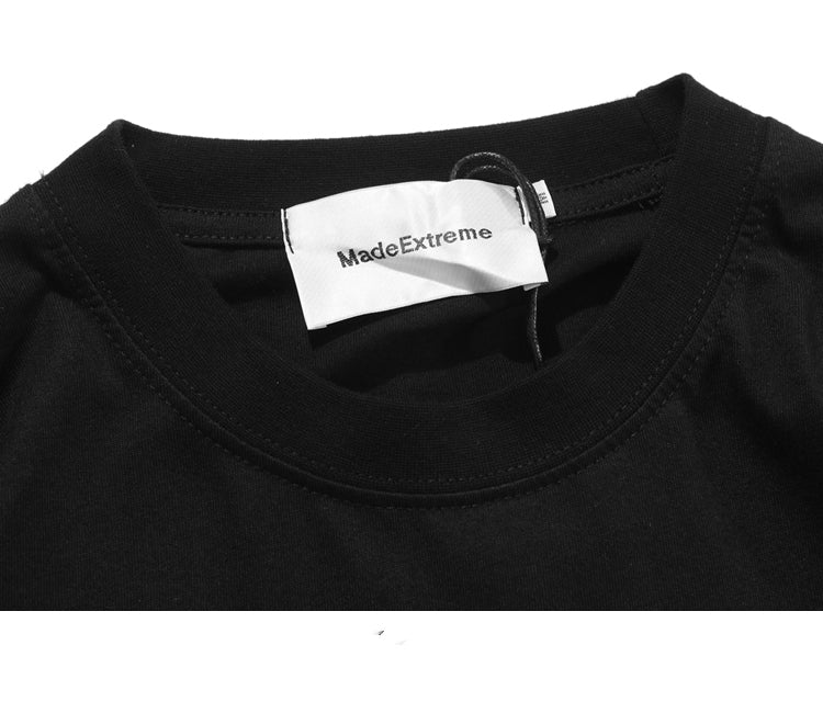 European And American High Street Retro Portrait Print Long-sleeved T-shirt