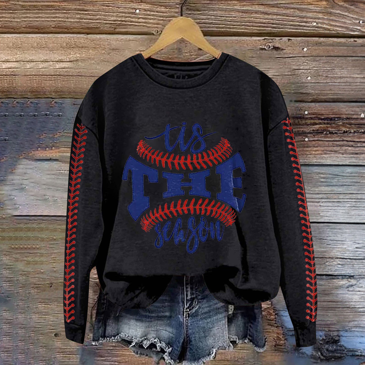 Letter Printed Men And Women Simple Printed Sweater