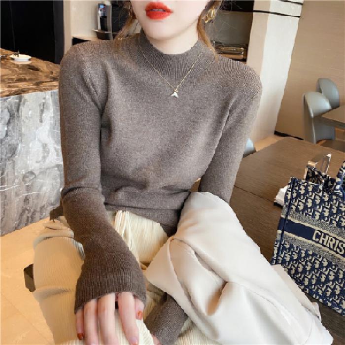 Women's Half Turtleneck Blouse